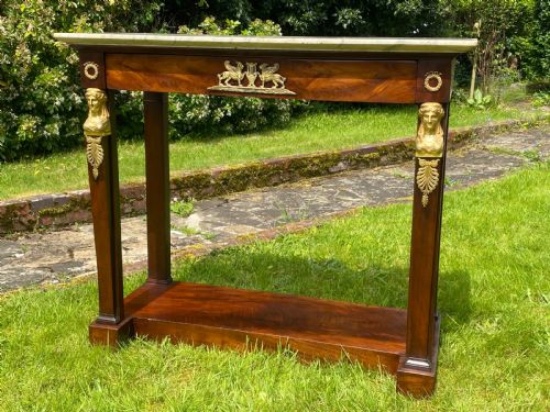 French Empire Console Table