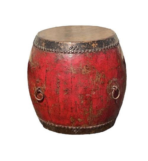 19th Century Buddhist Temple Drum