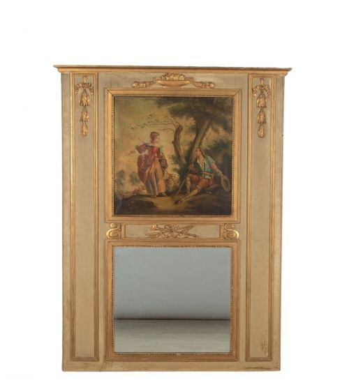 French Trumeau Mirror