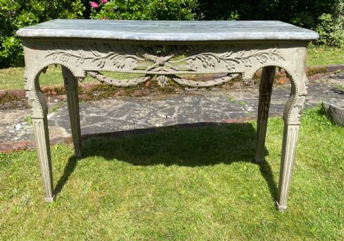 18th Century Carved Console Table