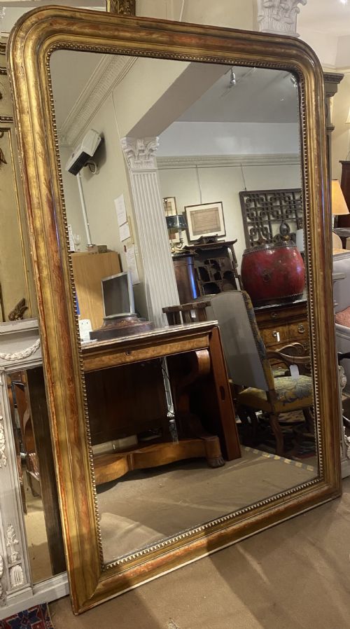 Very Large 19th Century Gilt Mirror