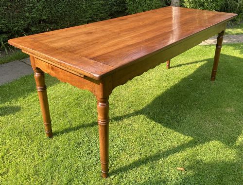 Large Farmhouse Table in Cherrywood