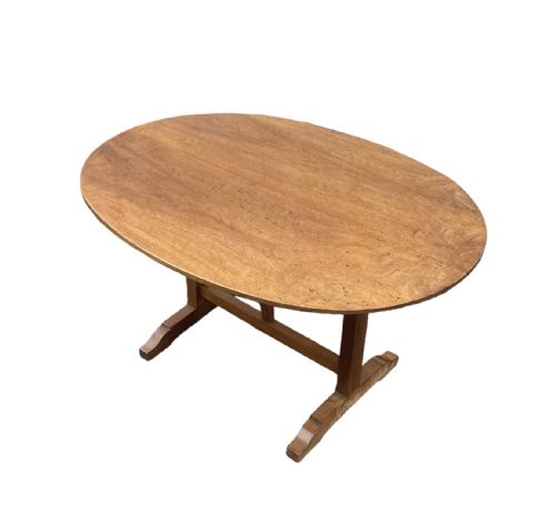 Walnut Wine Tasting Table