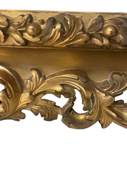 ITALIAN LARGE GILT ROCOCO MIRROR - ADDITIONAL PHOTO 2
