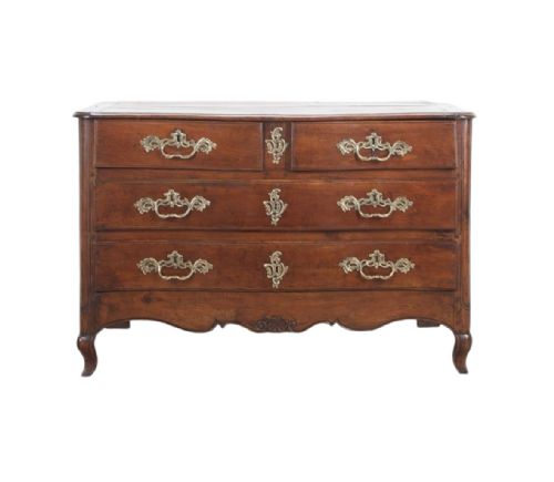 18th C French Serpentine Front Commode