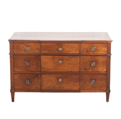 French 18th C Alsace Walnut Commode