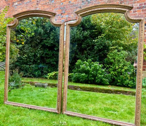 Pair of 19th Century Gilt Mirrors