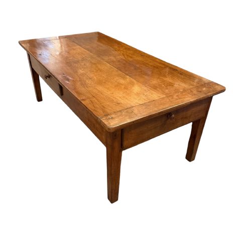 French 19th C Cherrywood Coffee Table