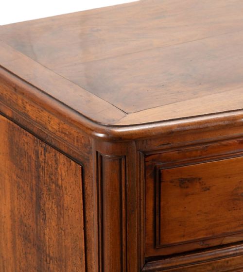 18TH CENTURY FRENCH PROVENAL BOW FRONT COMMODE - ADDITIONAL PHOTO 6