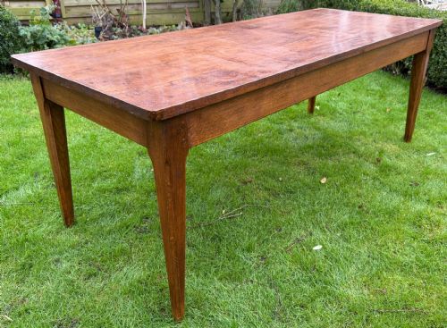 Large Oak Farmhouse Table