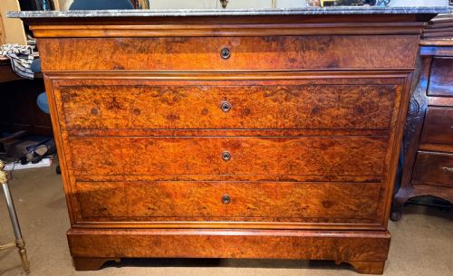 Burr Walnut Louis Philippe Commode