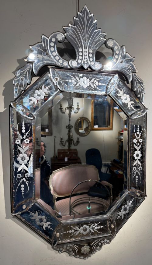 Octagonal Venetian Mirror