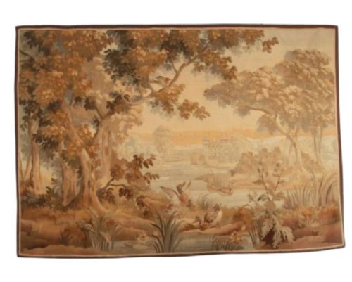 Large 19th C Aubusson Tapestry