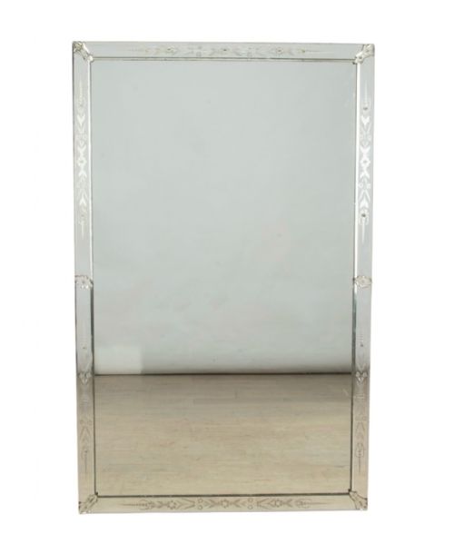 Large 19th C Venetian Mirror