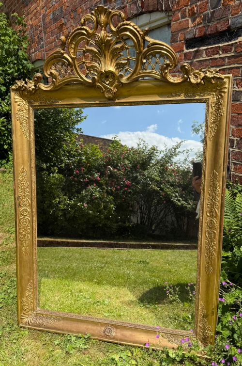 EARLY 19TH CENTURY RESTAURATION MIRROR - ADDITIONAL PHOTO 4