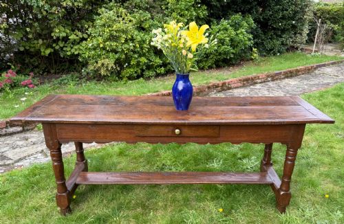 18th Century Server or Serving Table in Oak