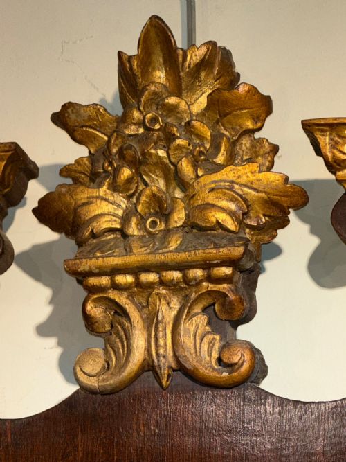 LARGE PARCEL GILT GEORGE II STYLE MIRROR - ADDITIONAL PHOTO 1