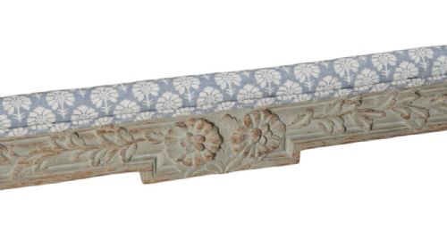 EARLY 19TH CENTURY FRENCH KINGSIZE CARVED PAINTED BED - ADDITIONAL PHOTO 3