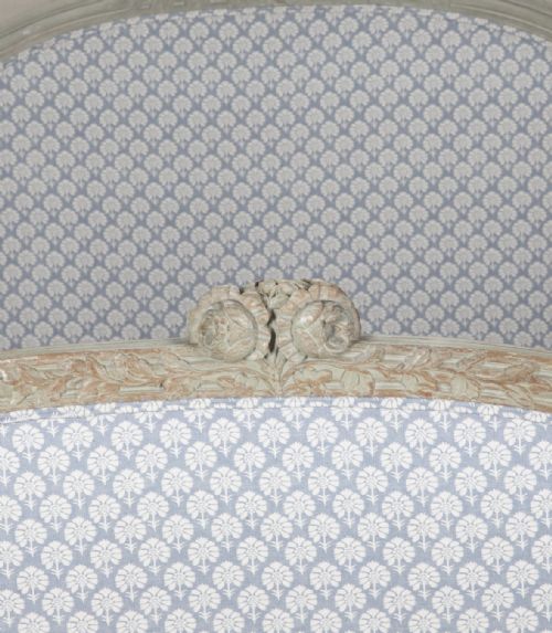 EARLY 19TH CENTURY FRENCH KINGSIZE CARVED PAINTED BED - ADDITIONAL PHOTO 8