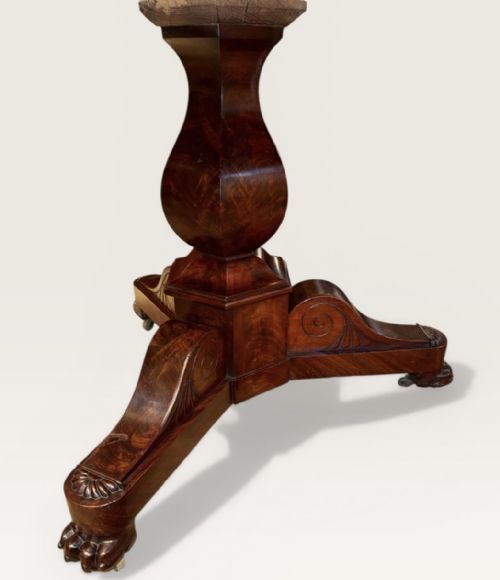 FLAME MAHOGANY GUERIDON OR CENTRE TABLE - ADDITIONAL PHOTO 2