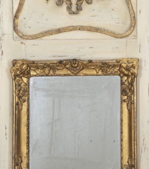 EARLY 19TH CENTURY FRENCH TRUMEAU PIER MIRROR - ADDITIONAL PHOTO 3