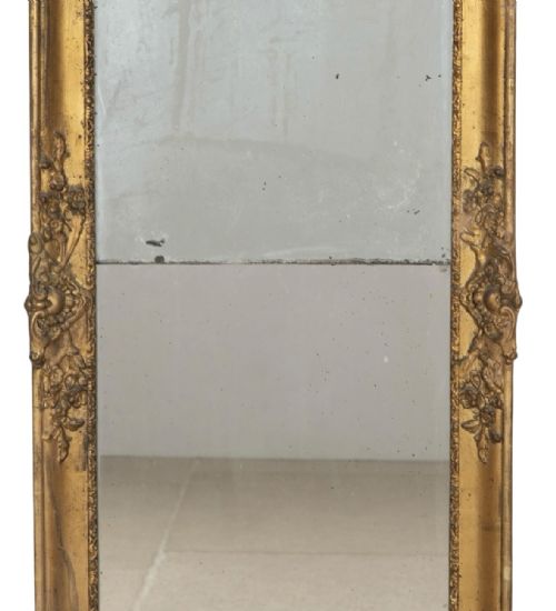 EARLY 19TH CENTURY FRENCH TRUMEAU PIER MIRROR - ADDITIONAL PHOTO 4