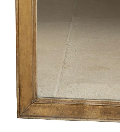 LARGE 19TH CENTURY FRENCH GILT MIRROR - ADDITIONAL PHOTO 3