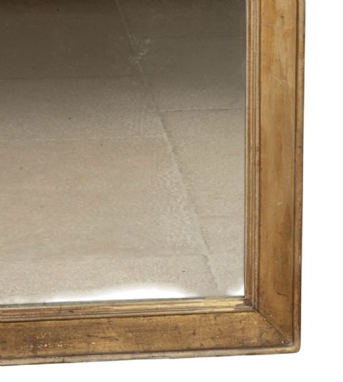 LARGE 19TH CENTURY FRENCH GILT MIRROR - ADDITIONAL PHOTO 4