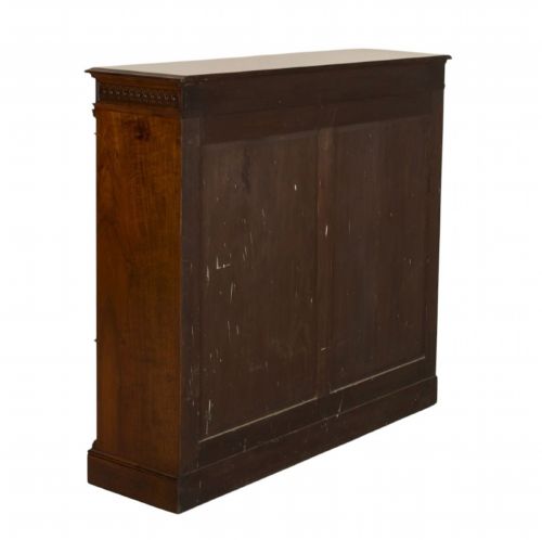 LATE 19TH CENTURY ENGLISH VICTORIAN WALNUT BOOKCASE - ADDITIONAL PHOTO 3