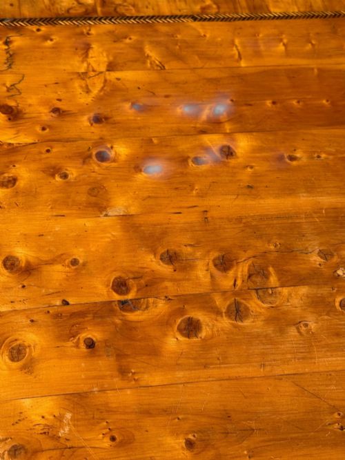 BURR WOOD SIDE TABLE - ADDITIONAL PHOTO 2