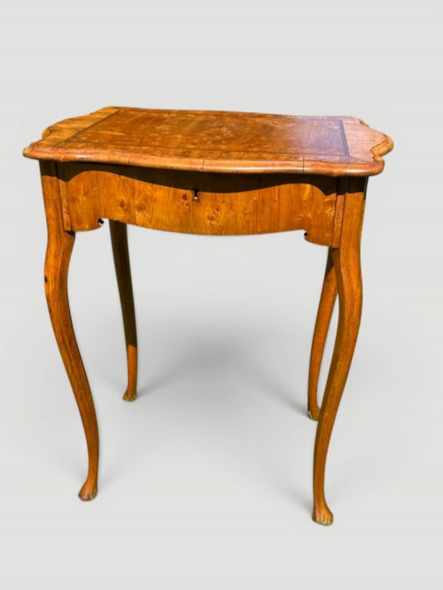 BURR WOOD SIDE TABLE - ADDITIONAL PHOTO 3
