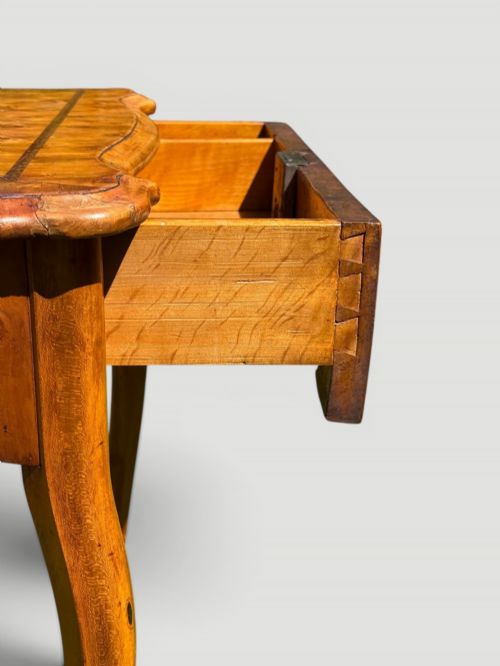 BURR WOOD SIDE TABLE - ADDITIONAL PHOTO 4