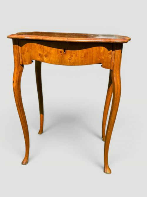BURR WOOD SIDE TABLE - ADDITIONAL PHOTO 5