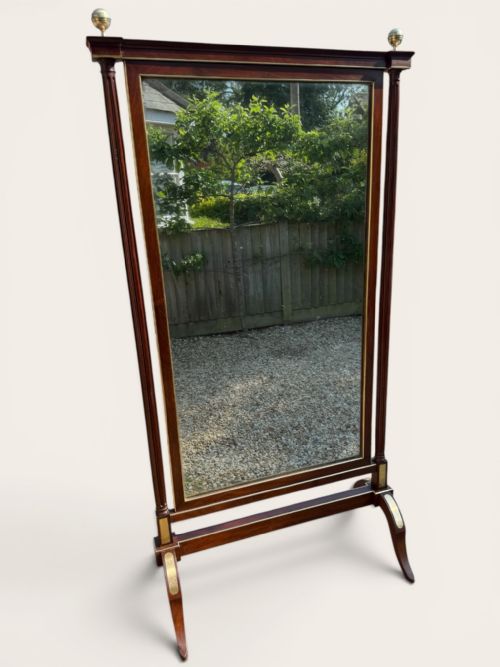 LOUIS XVI CHEVAL MIRROR - ADDITIONAL PHOTO 7