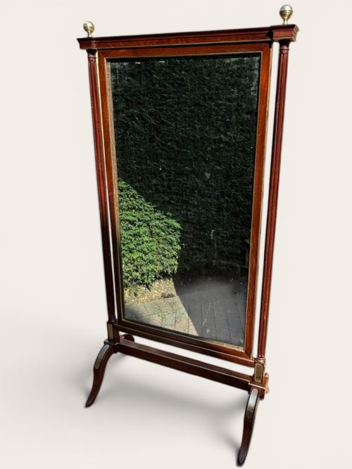 LOUIS XVI CHEVAL MIRROR - ADDITIONAL PHOTO 8