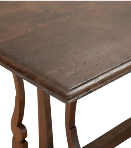 LARGE 19TH CENTURY WALNUT MONASTERY TABLE - ADDITIONAL PHOTO 1