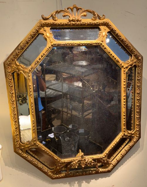 19TH CENTURY GILT CUSHION - ADDITIONAL PHOTO 2