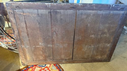 LARGE BRASS BISTRO MIRROR - ADDITIONAL PHOTO 2