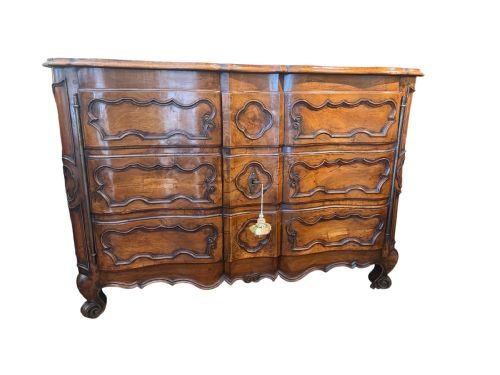 18TH CENTURY FRENCH WALNUT COMMODE CUPBOARD