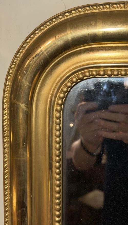 LOUIS PHILIPPE GILT MIRROR - ADDITIONAL PHOTO 2