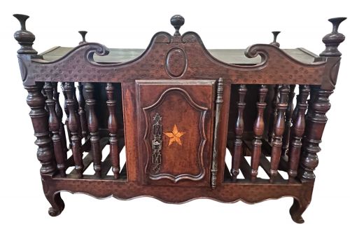 18th Century French Fruitwood Panetiere / Bread Cage