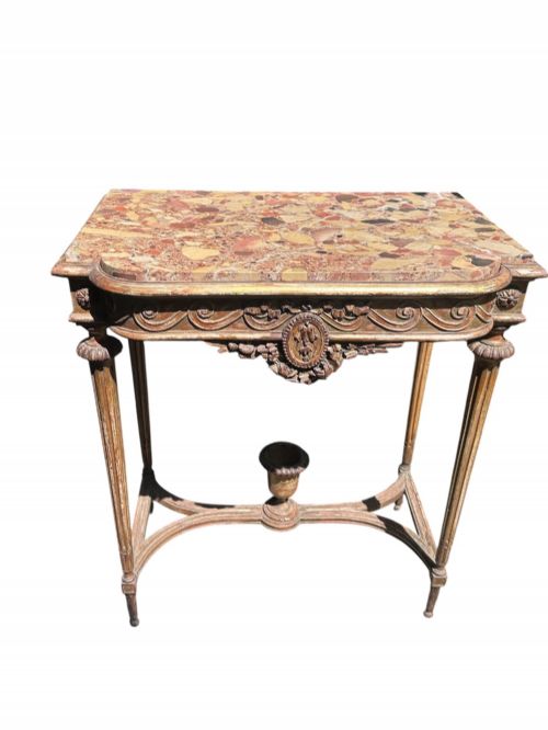 19th Century French Gilt Side Table