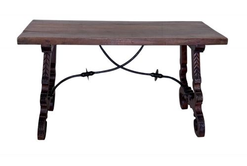 19TH C SPANISH WALNUT DINING TABLE - ADDITIONAL PHOTO 3