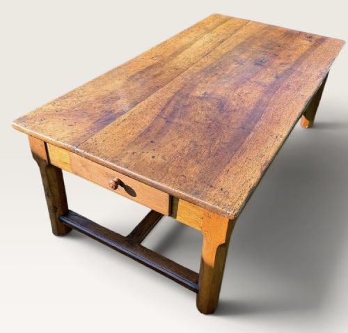 Large Antique Coffee Table in Walnut