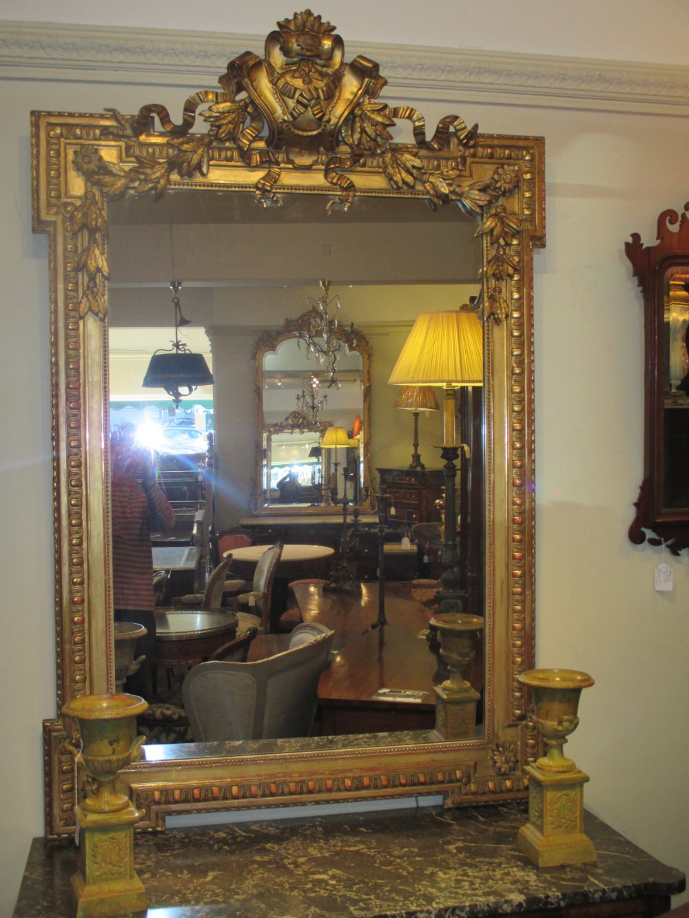 Large Gilt Mirror