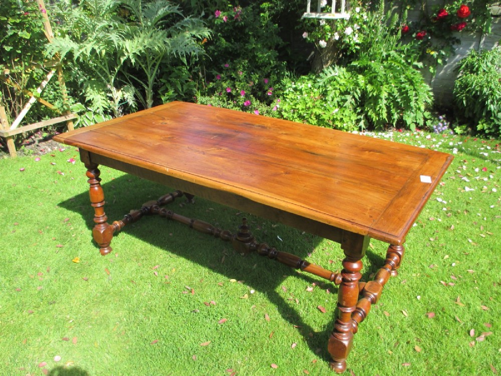 French walnut country table