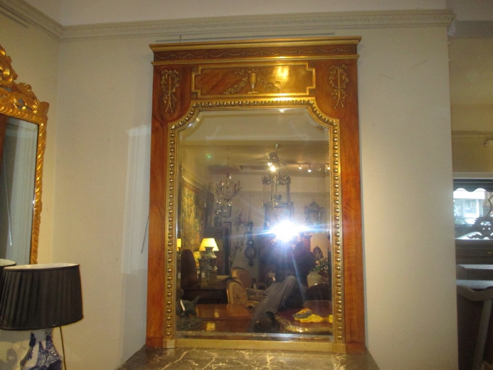 French Painted Mirror