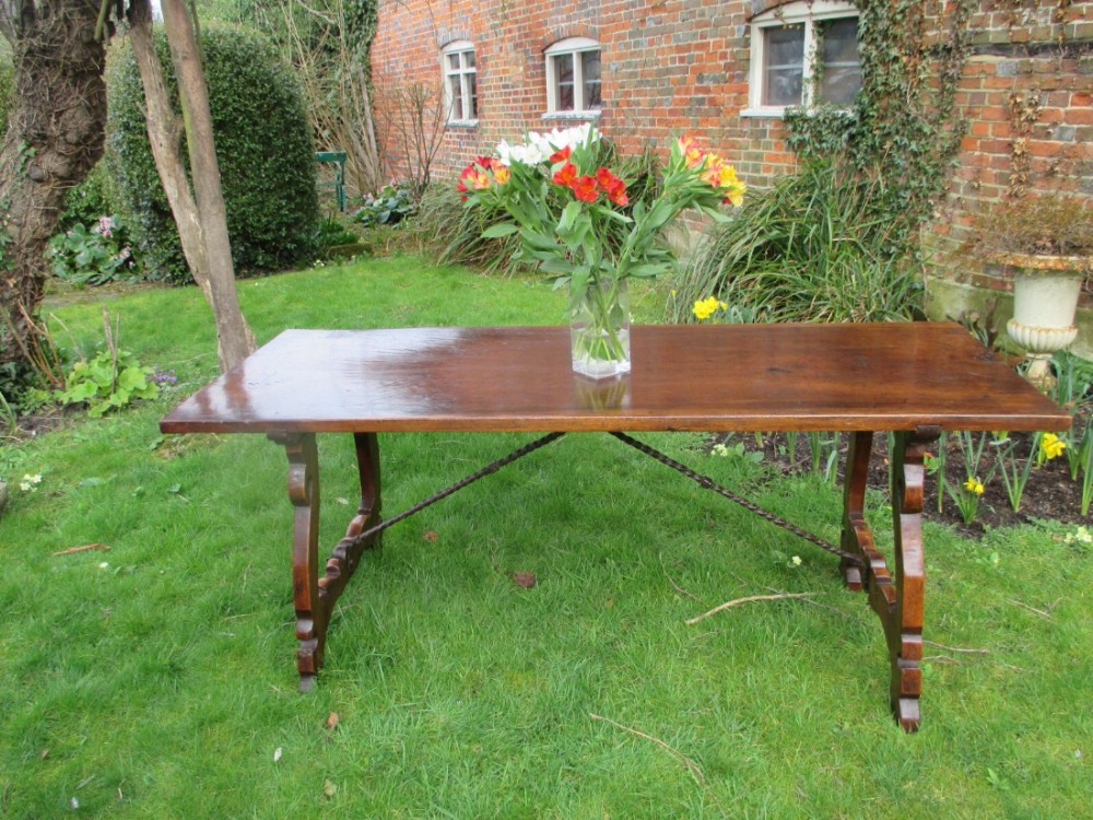 17th Century Farmhouse Table from Spain