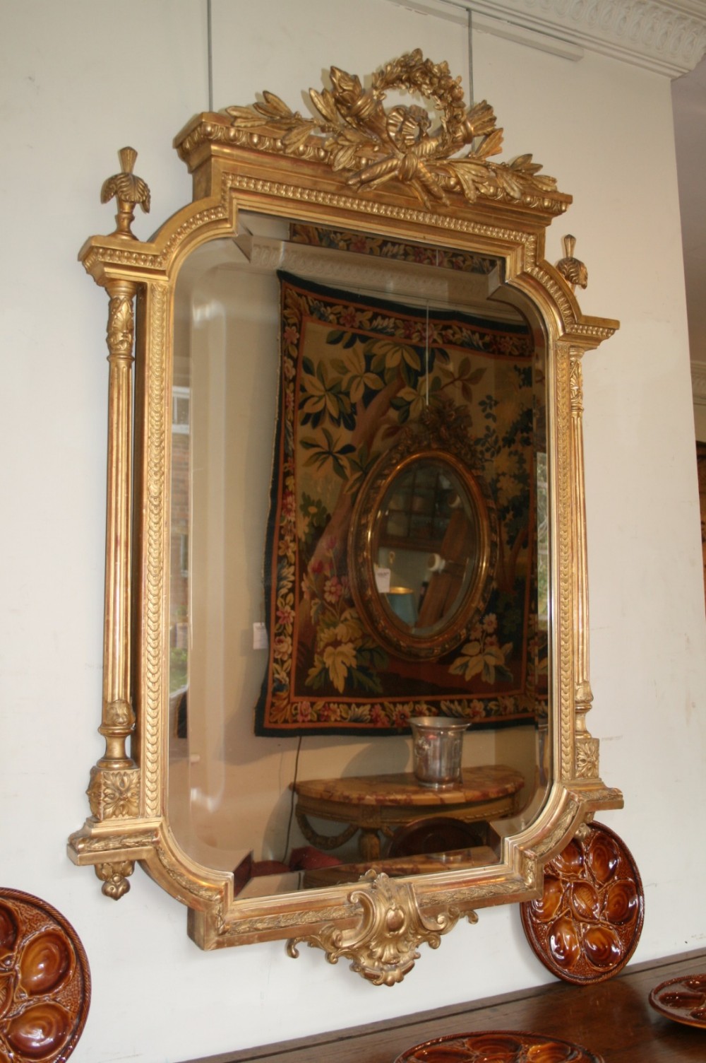 Classic French Gilt Mirror 