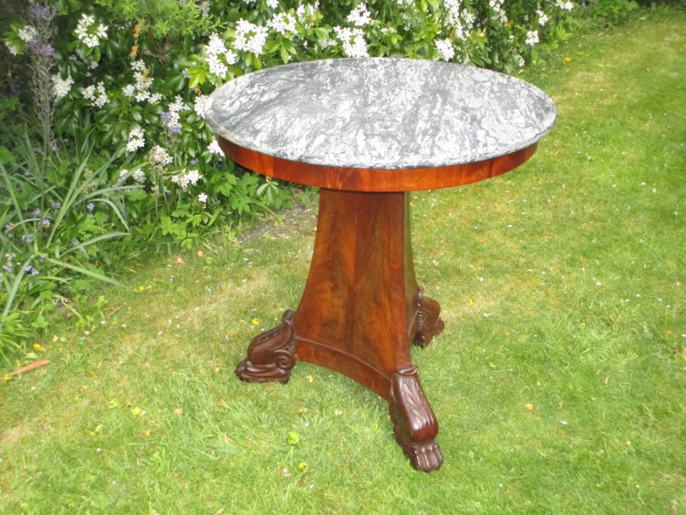 French Empire Gueridon or centre table